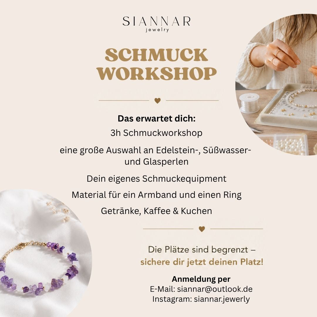 Schmuckworkshop 31.05.2026
