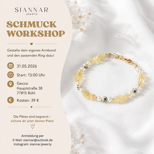 Schmuckworkshop 31.05.2026